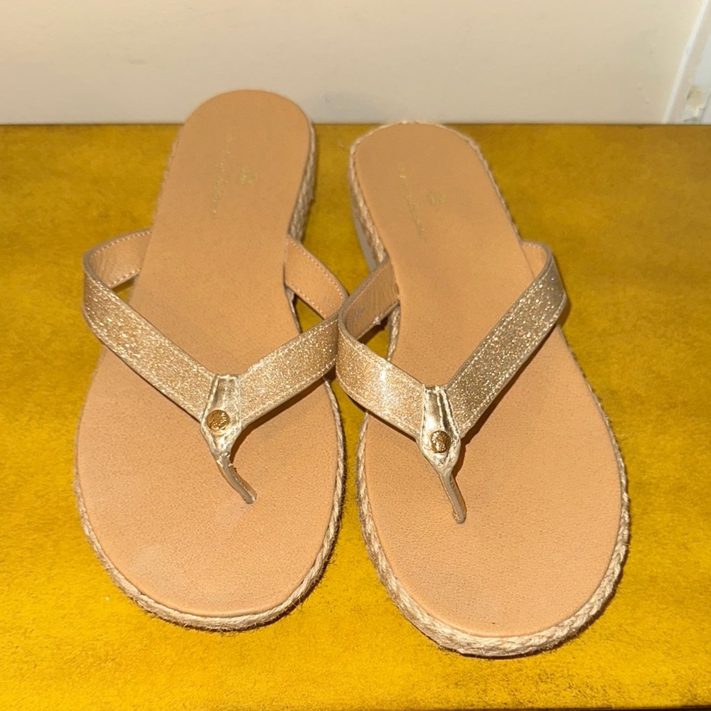 Elegant Gold Women's Sandals